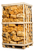 Brennholz 80 Säcke Birkenholz – 25cm – 100% trocken