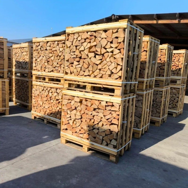 Buchenbrennholz 25 cm – 2 RM – kammergetrocknet & ofenfertig