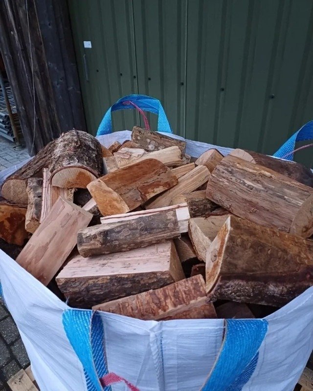 Brennholz-Mix 25 cm – 4 SRM in Big Bags – kammergetrocknet