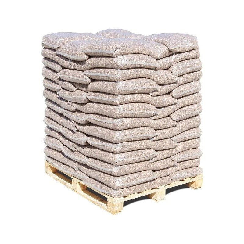 Hartholzpellets Eiche ENplusA1 – 975 kg (65 x 15 kg Säcke)