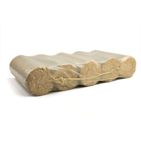 PREMIUM Hartholzbriketts rund 960kg Palette