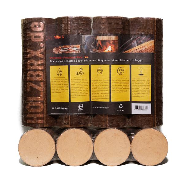 POLLMEIER Premium Plus Buchenholzbriketts 960kg Palette